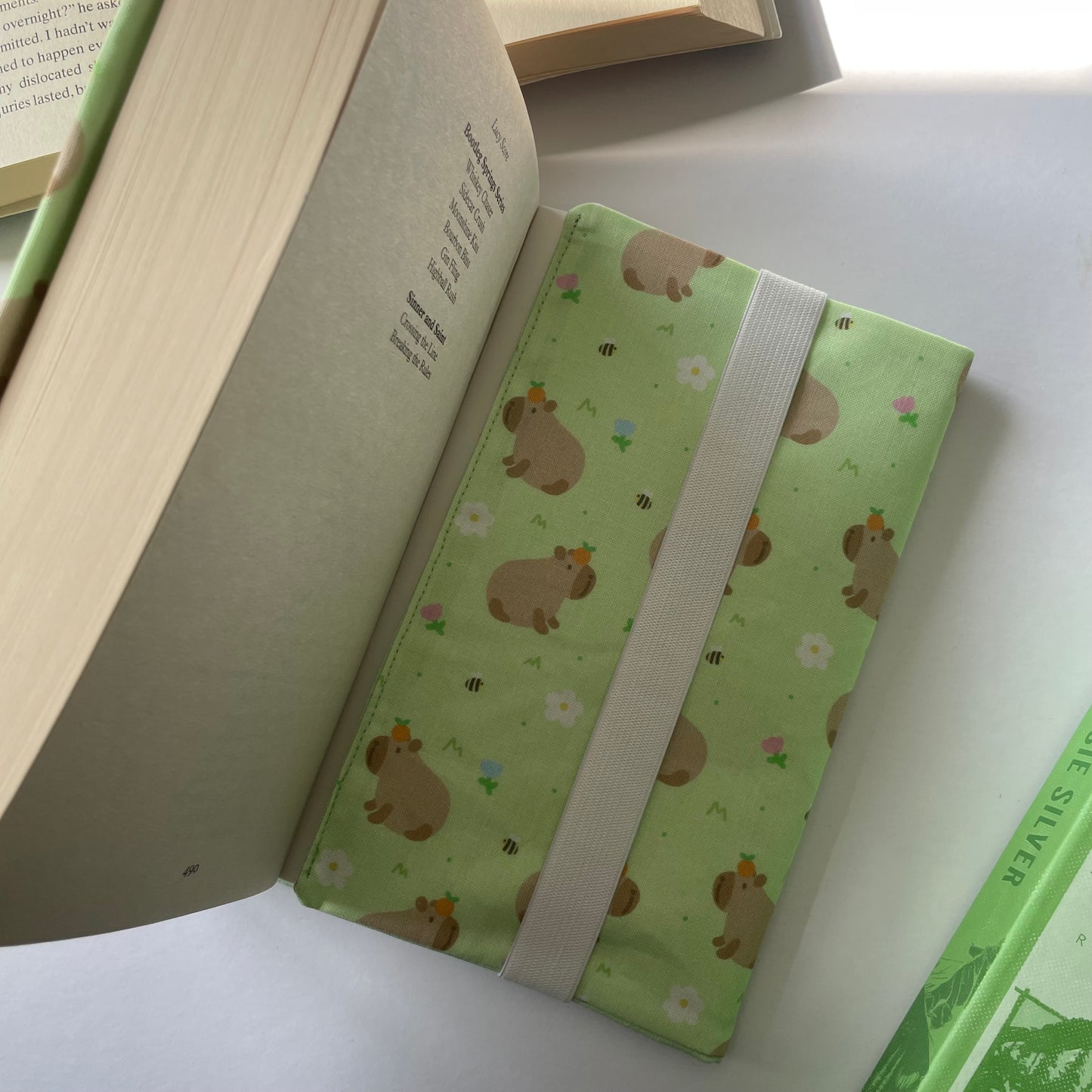 Capybara Fabric Dust Jacket
