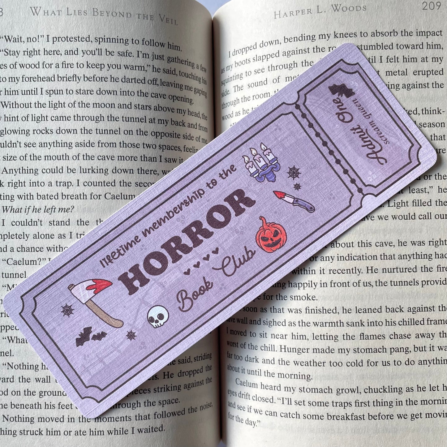 Horror Bookmark