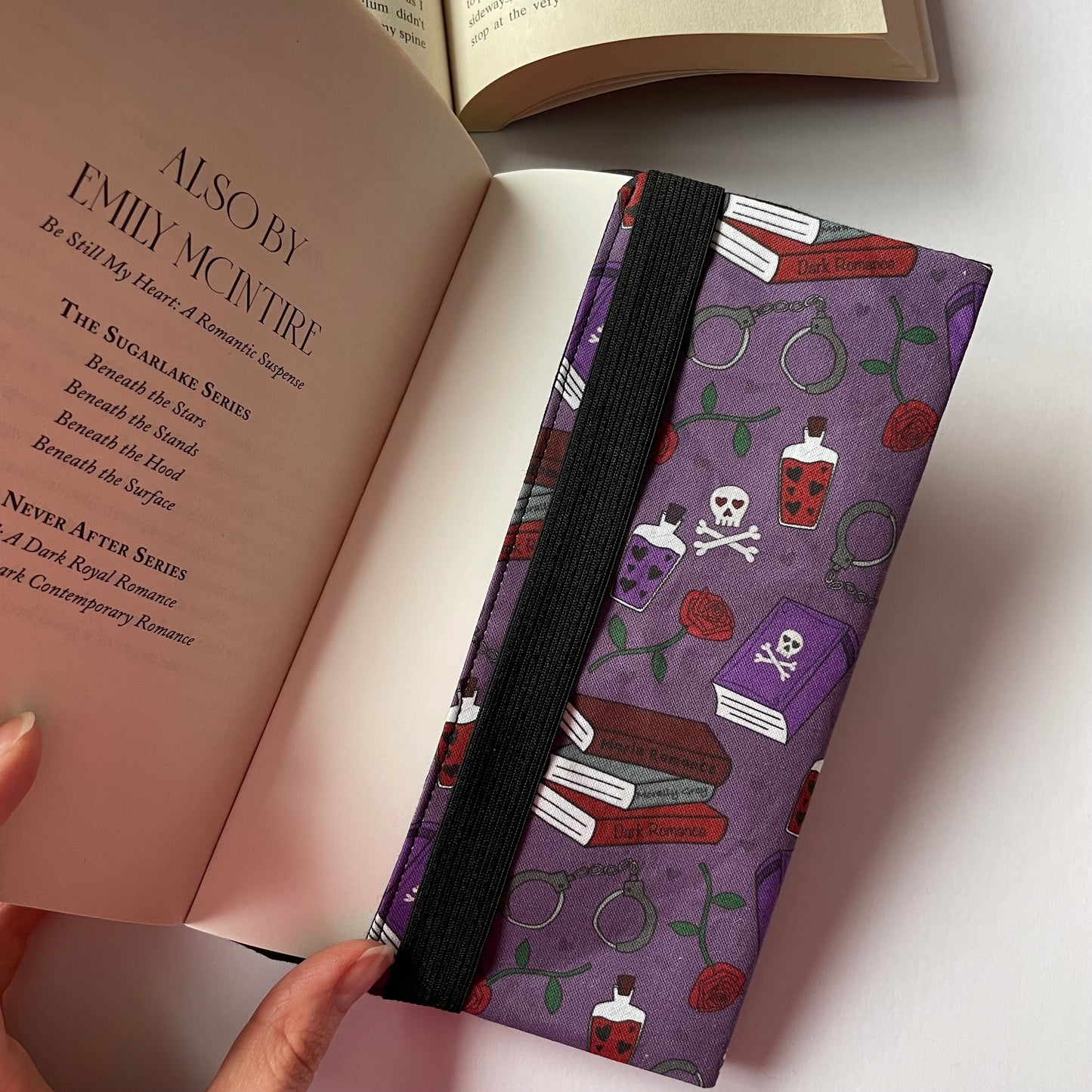 Dark Romance Fabric Dust Jacket