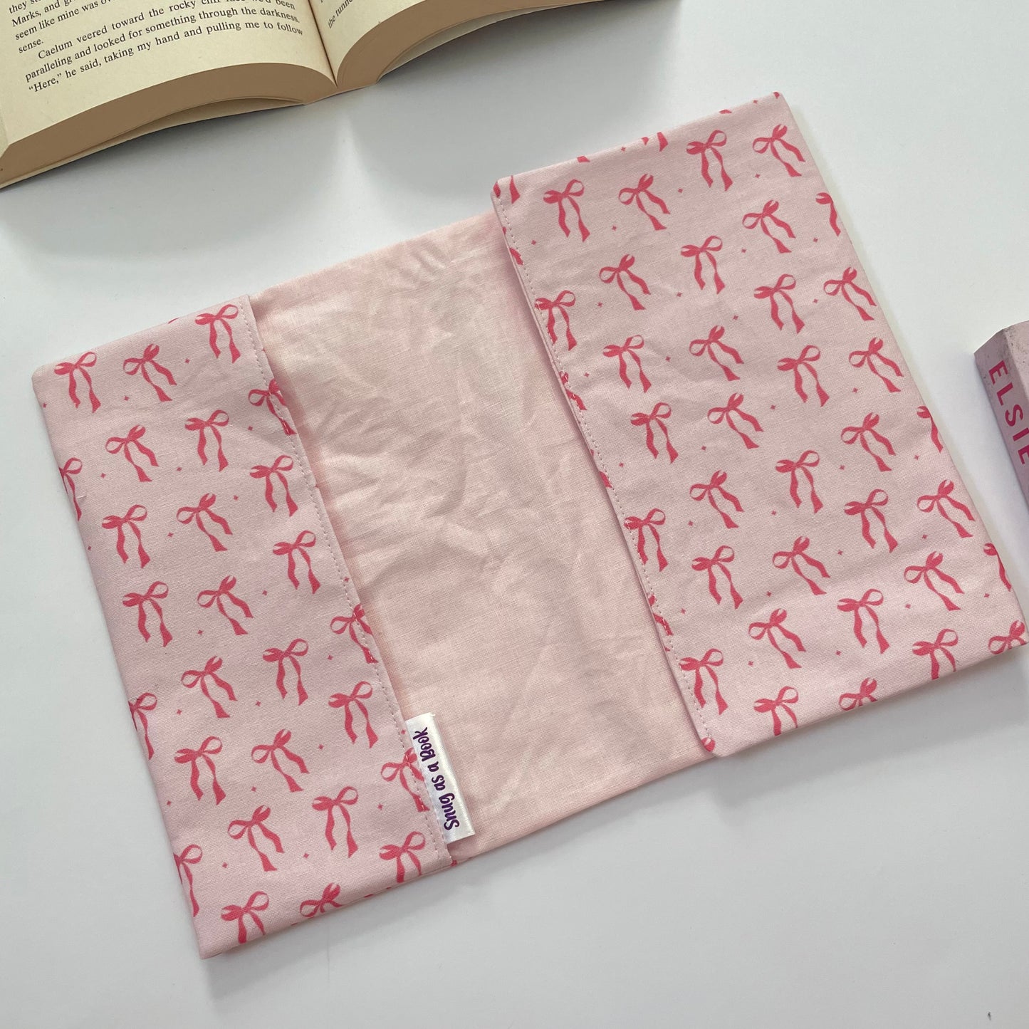 Bow Fabric Dust Jacket