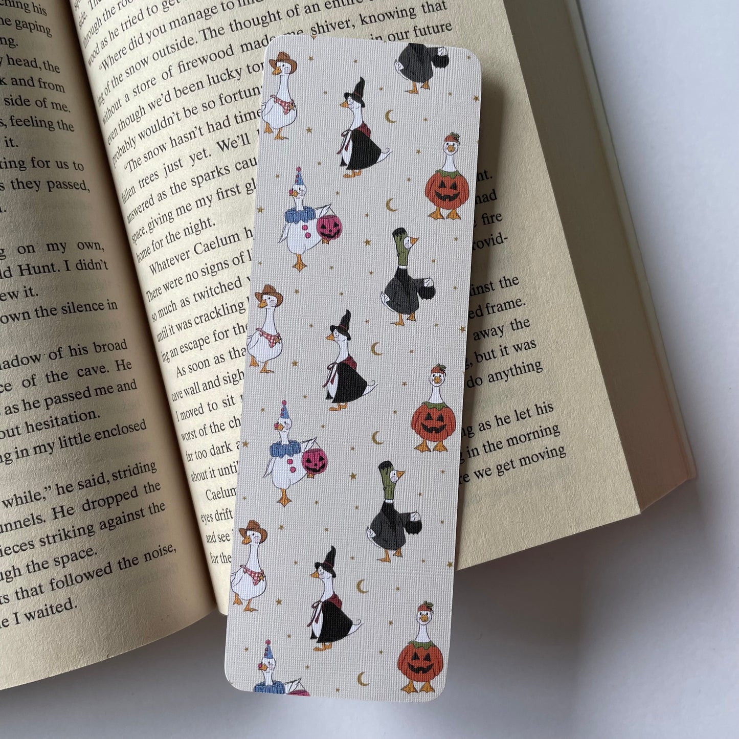 Halloween Goose Bookmark