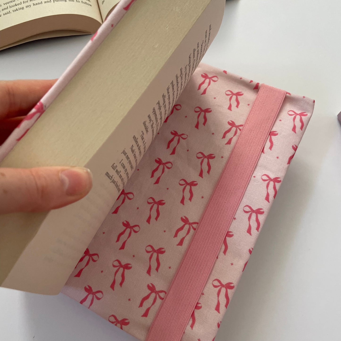 Bow Fabric Dust Jacket
