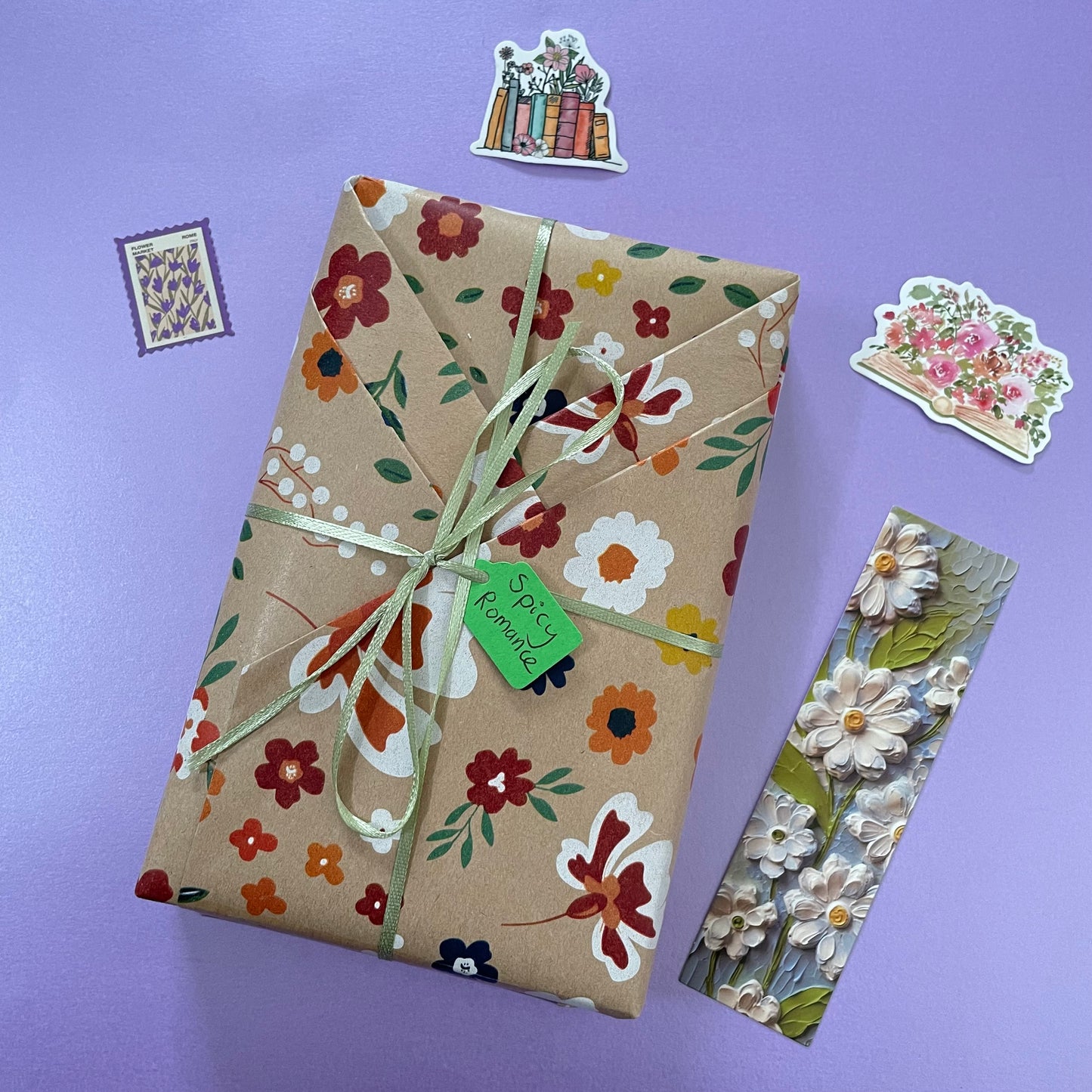 Blind date with fiction book: includes book, bookmarks and stickers