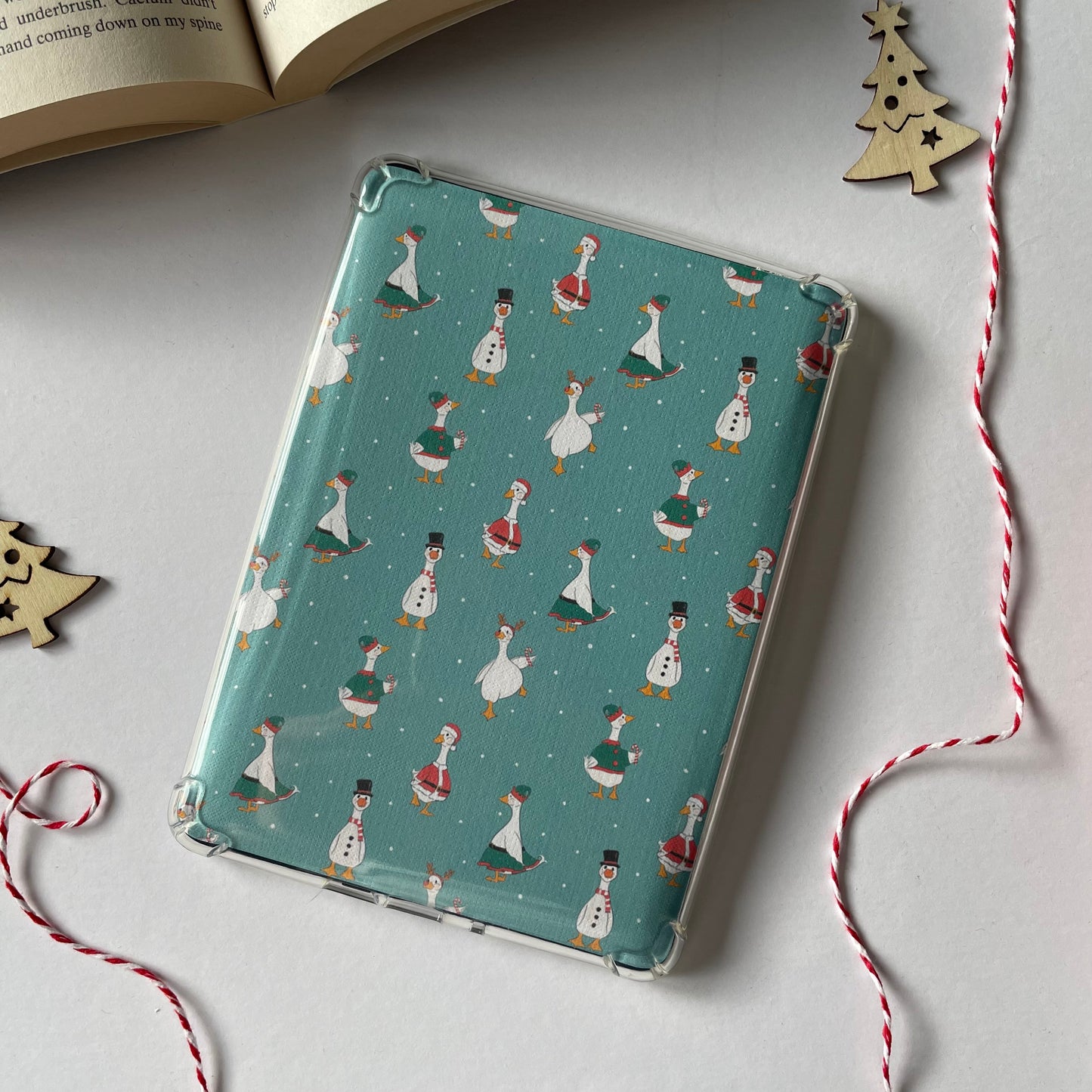 Christmas Goose Kindle Paperwhite Insert