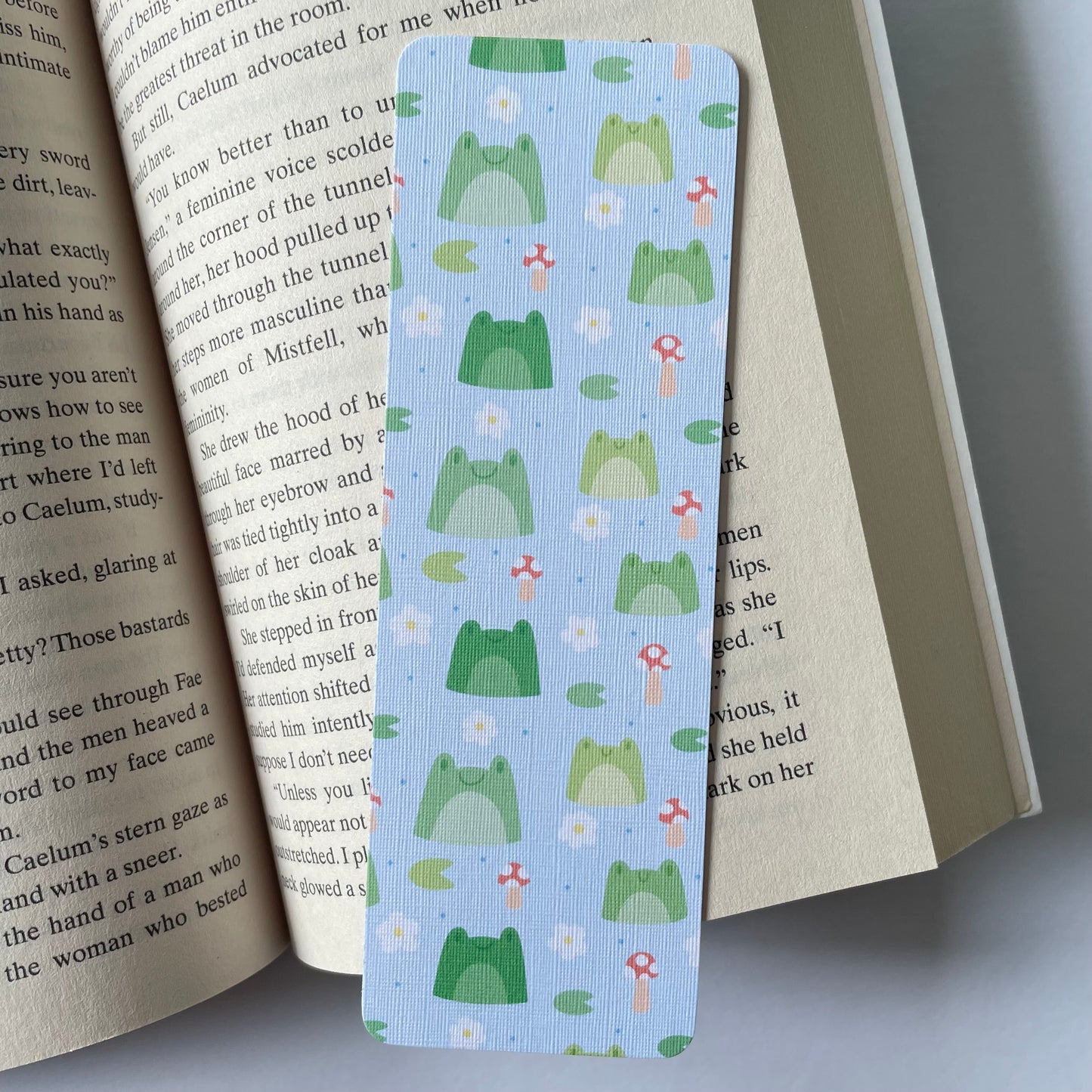 Frog Friends Bookmark
