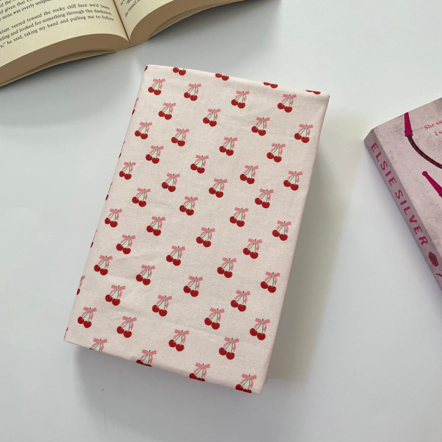 Cherry Fabric Dust Jacket
