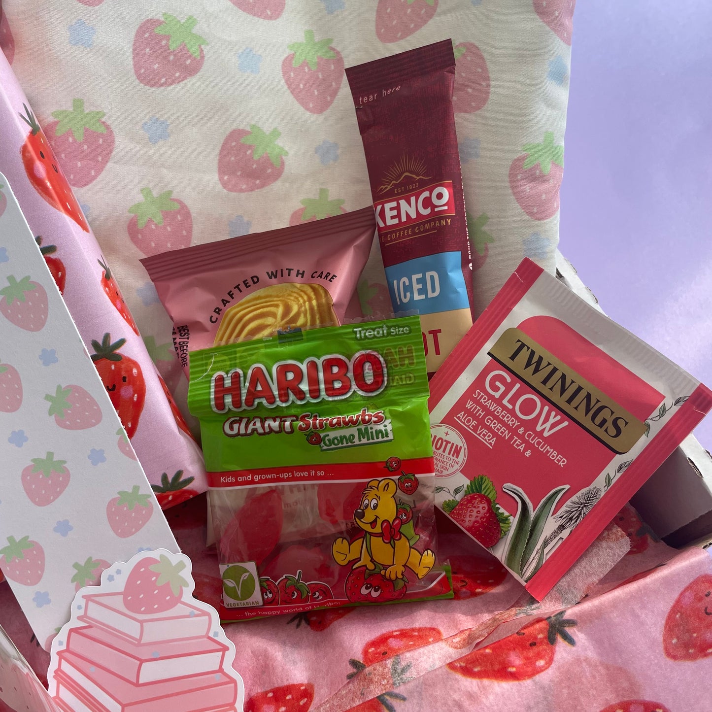 Limited Edition Strawberry Book Box