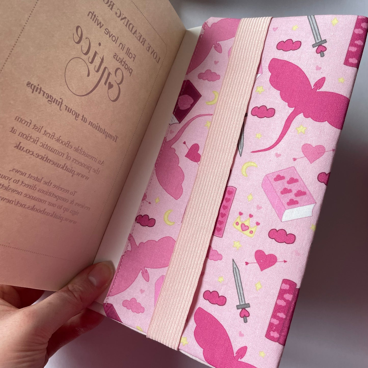 Romantasy Fabric Dust Jacket