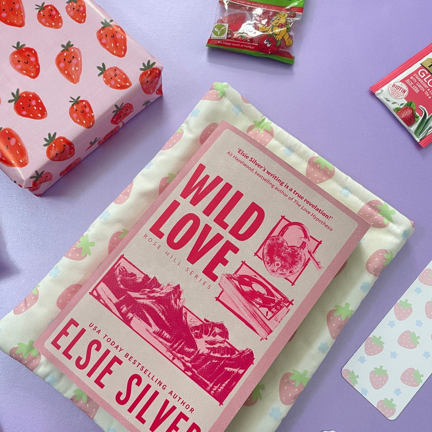 Limited Edition Strawberry Book Box