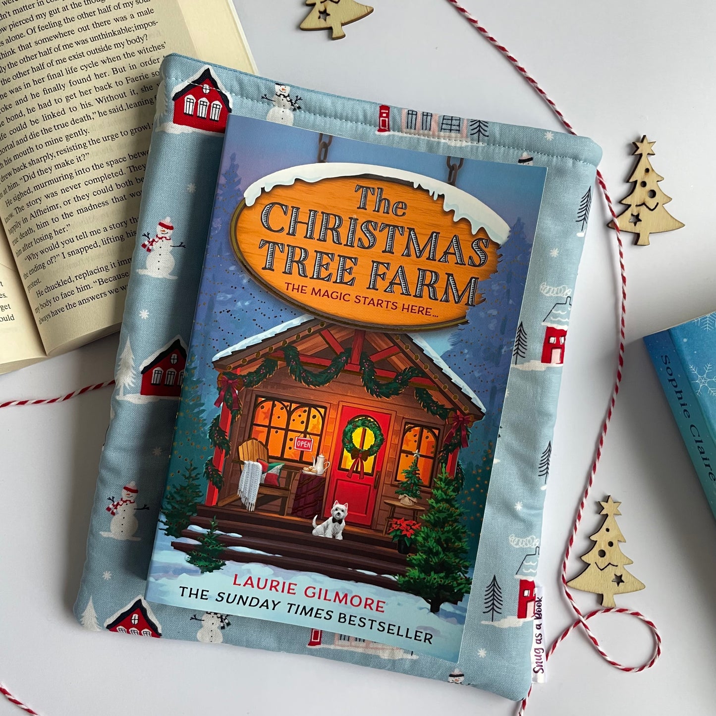 Christmas Village Book Sleeve