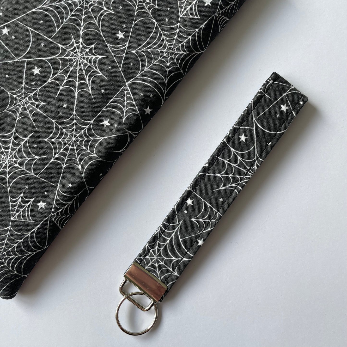 Spiderweb Keyring