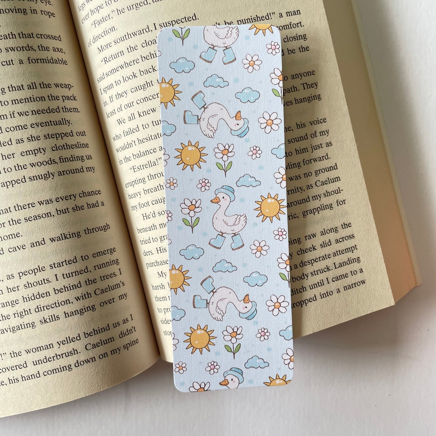 Summer Goose Bookmark