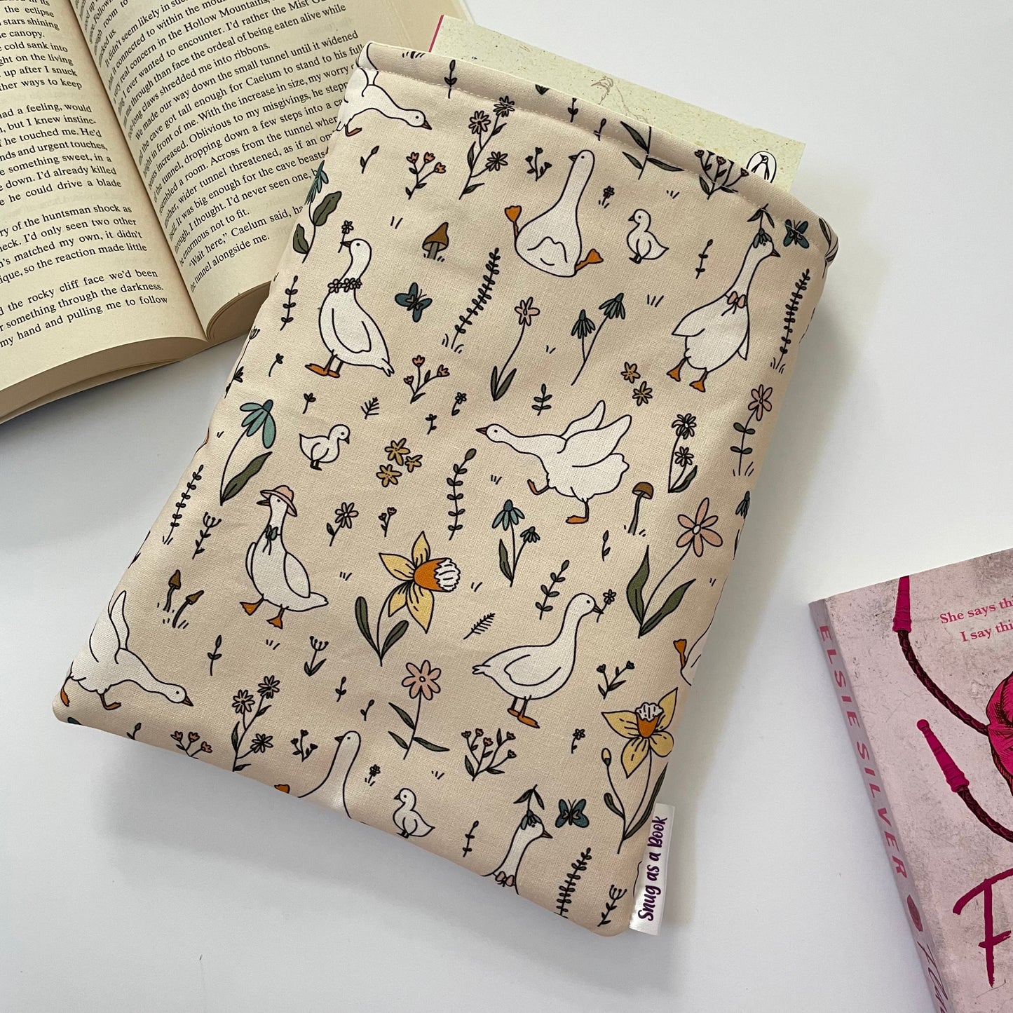 Goose Book Sleeve