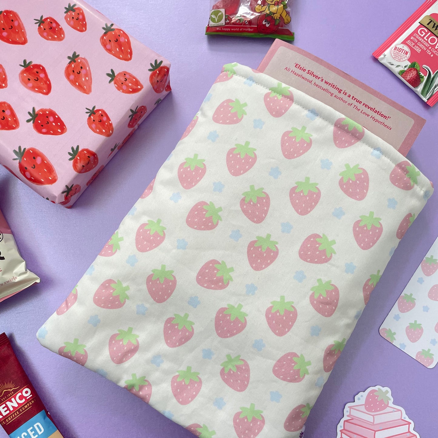 Limited Edition Strawberry Book Box
