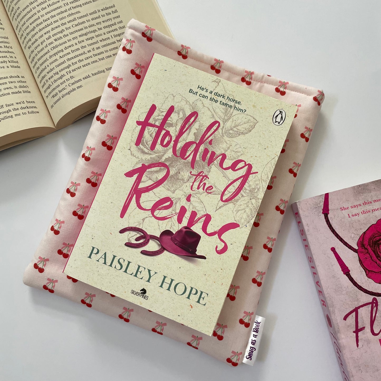 Cherry Book Sleeve