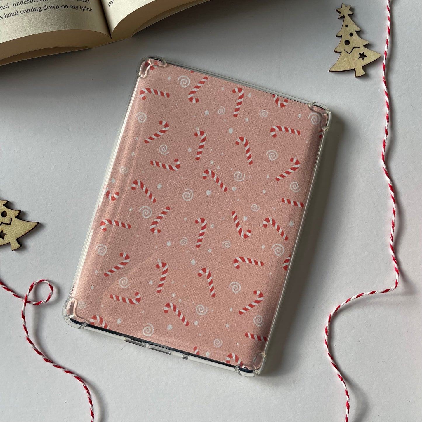 Candy Cane Kindle Paperwhite Insert