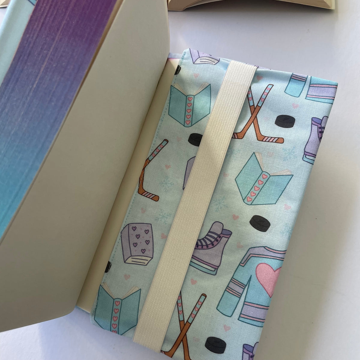 Ice Hockey Romance Dust Jacket