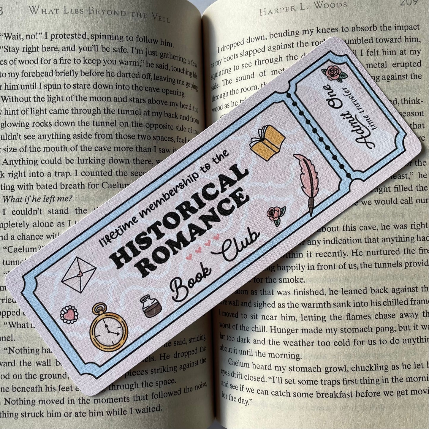 Historical Romance Bookmark