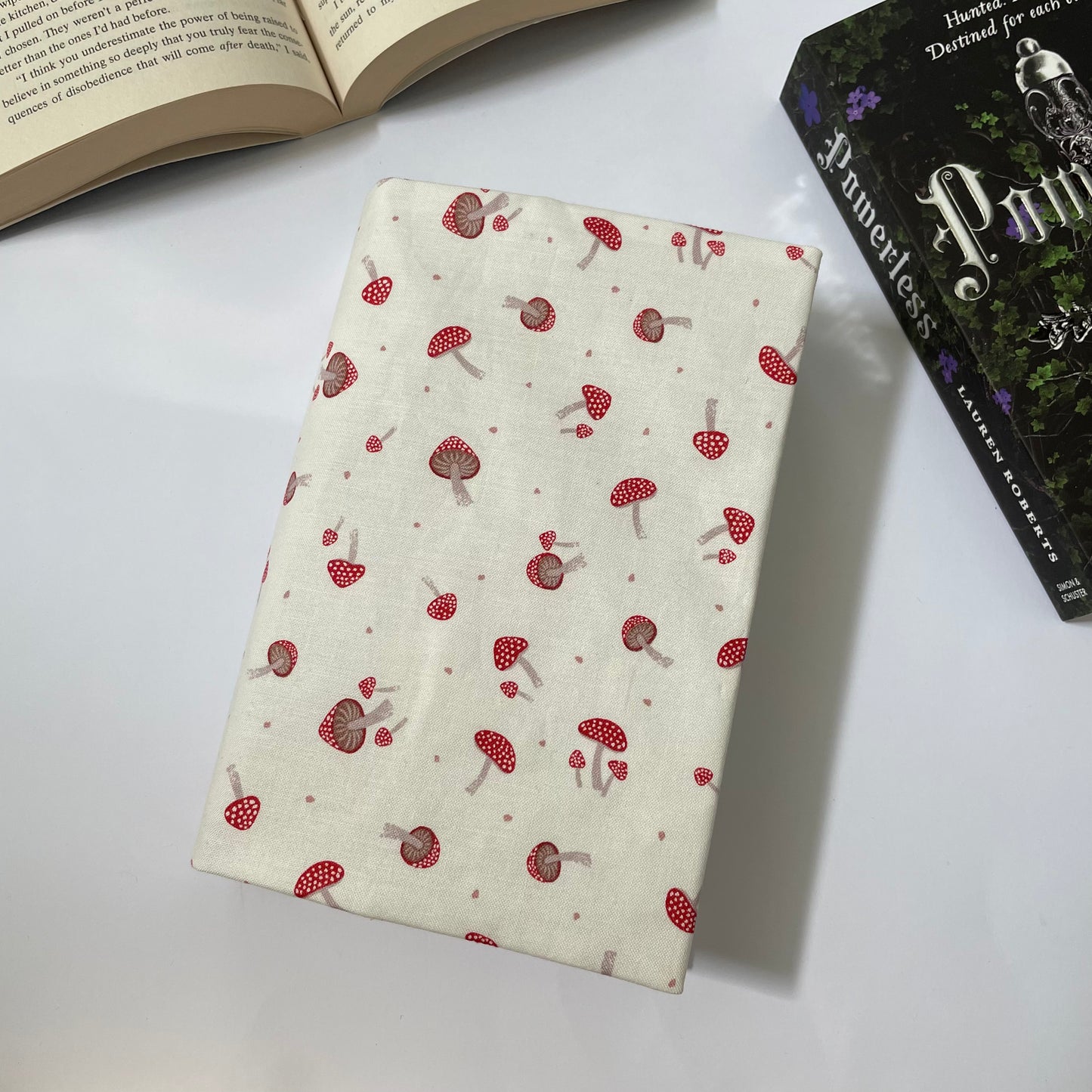 Mushroom Fabric Dust Jacket