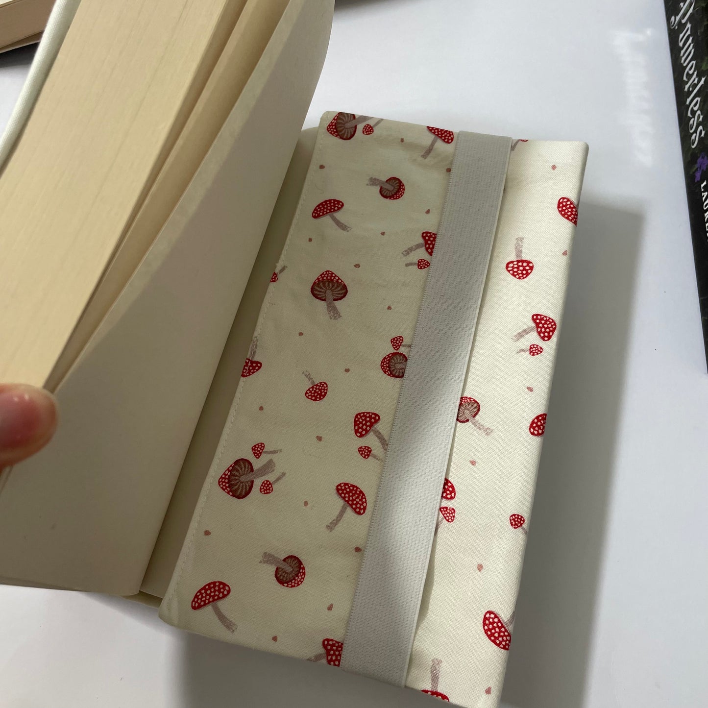 Mushroom Fabric Dust Jacket
