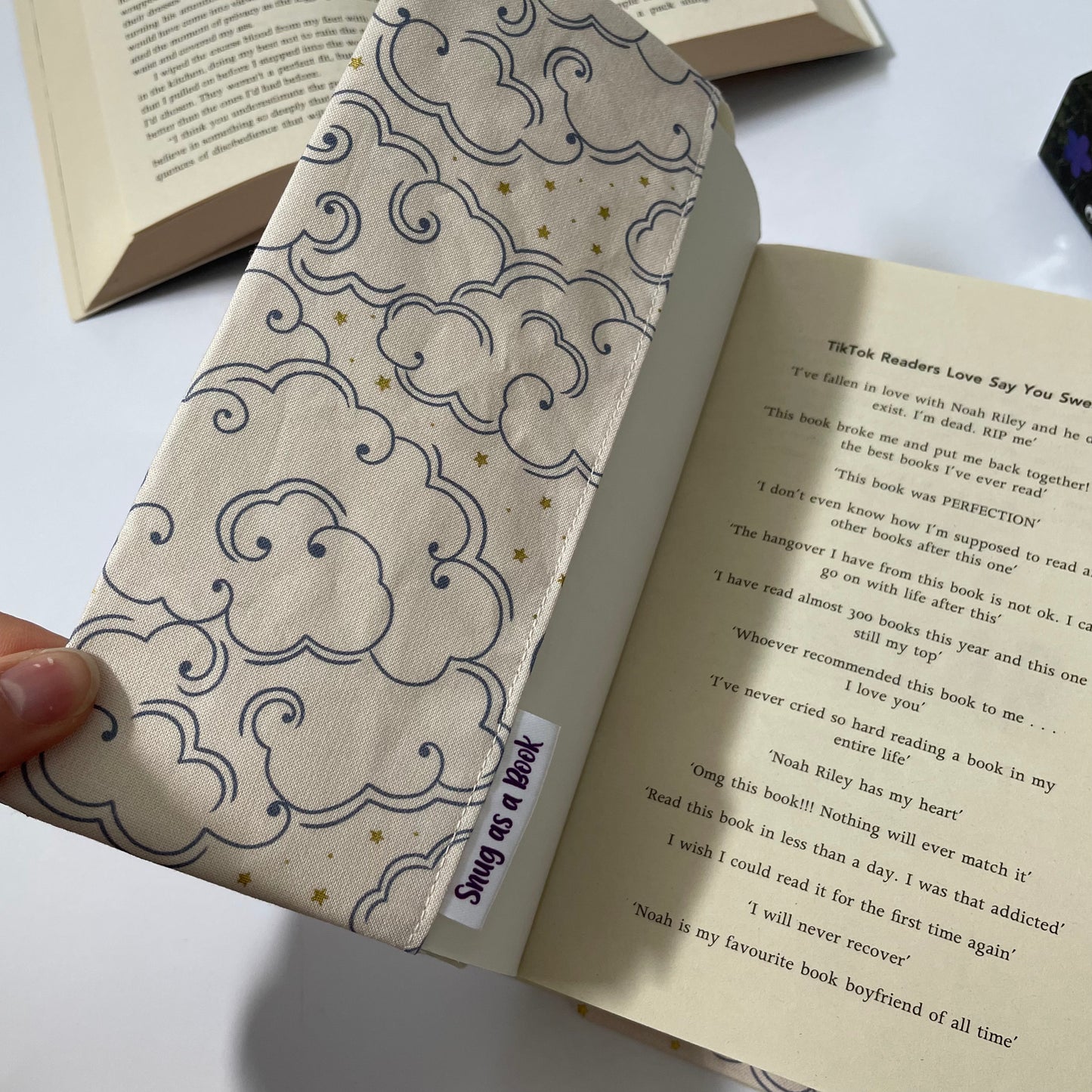Cloud Fabric Dust Jacket
