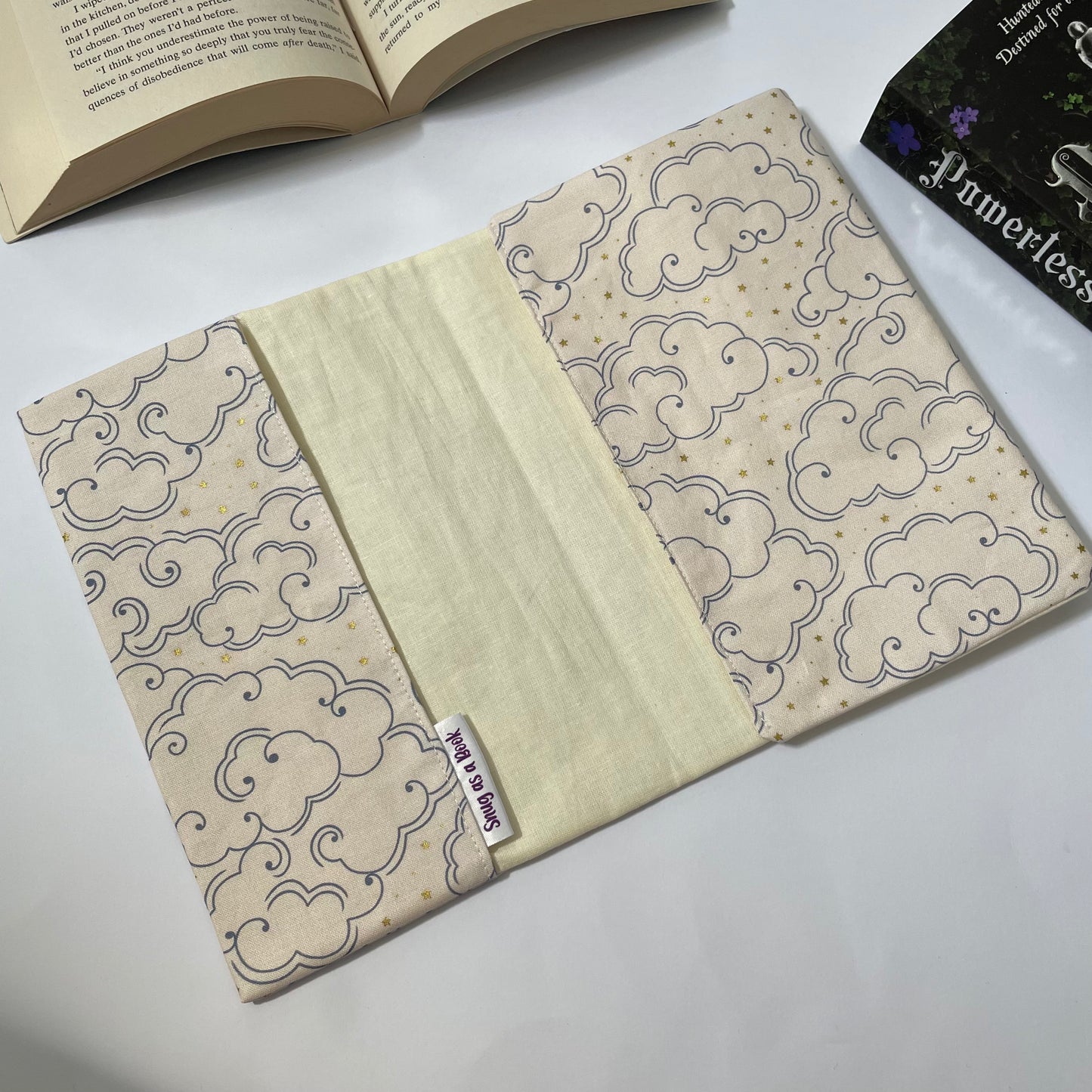 Cloud Fabric Dust Jacket