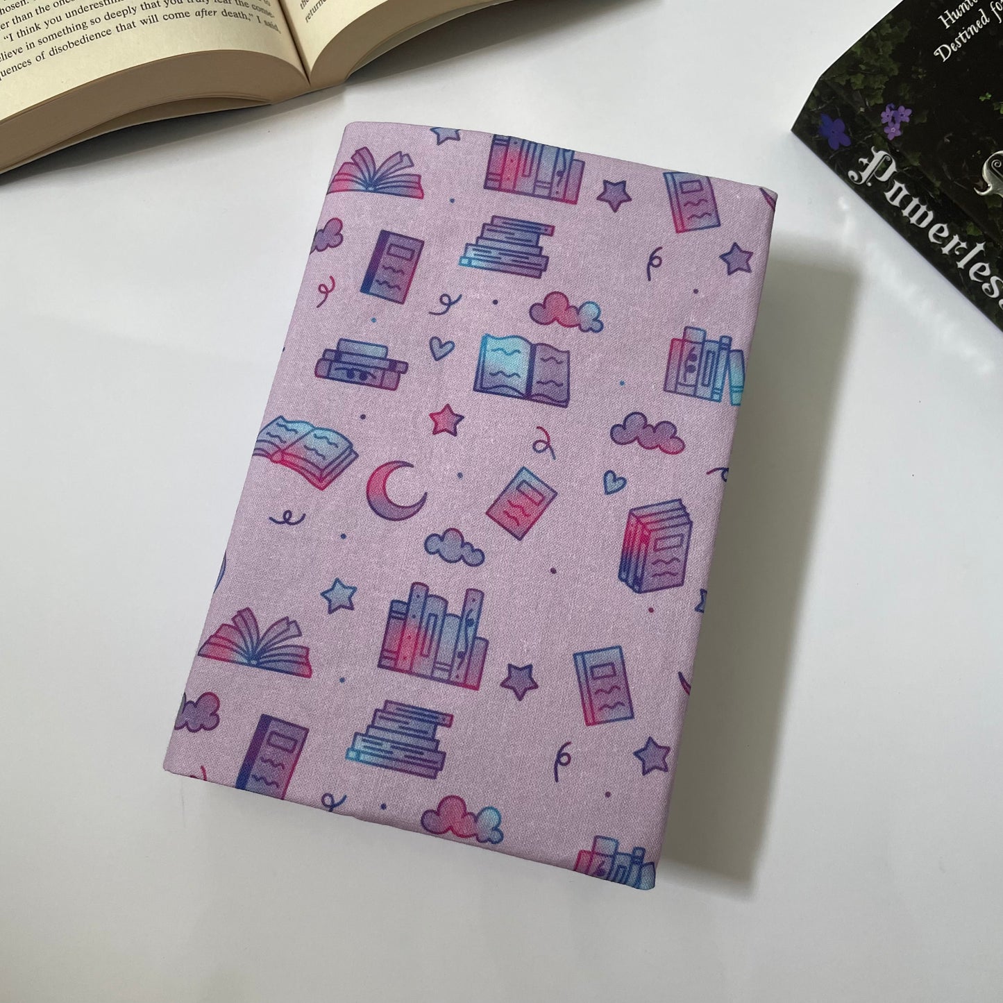 Book Lovers Fabric Dust Jacket