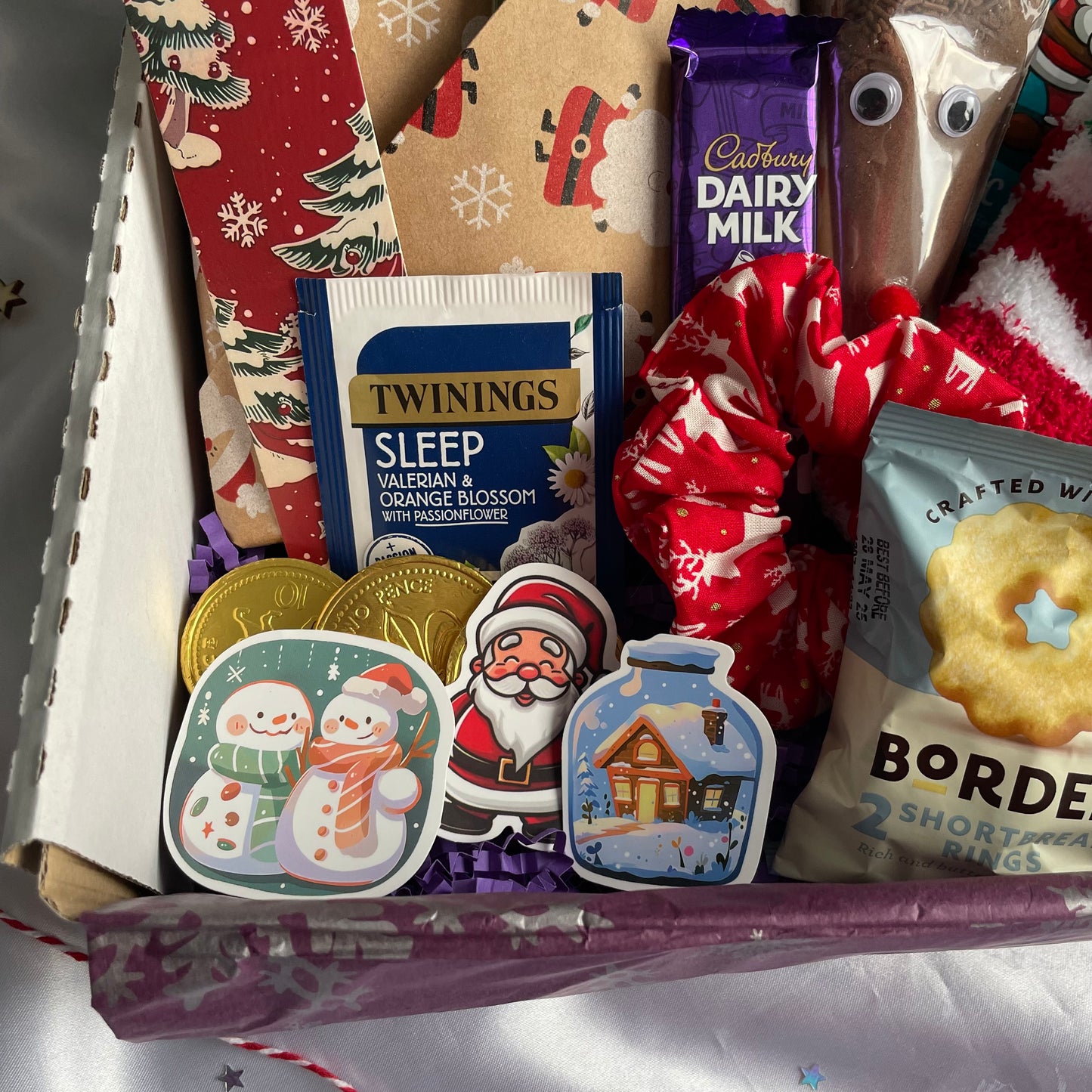 Christmas Themed Book Box