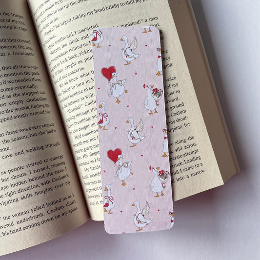 Romance Goose Bookmark