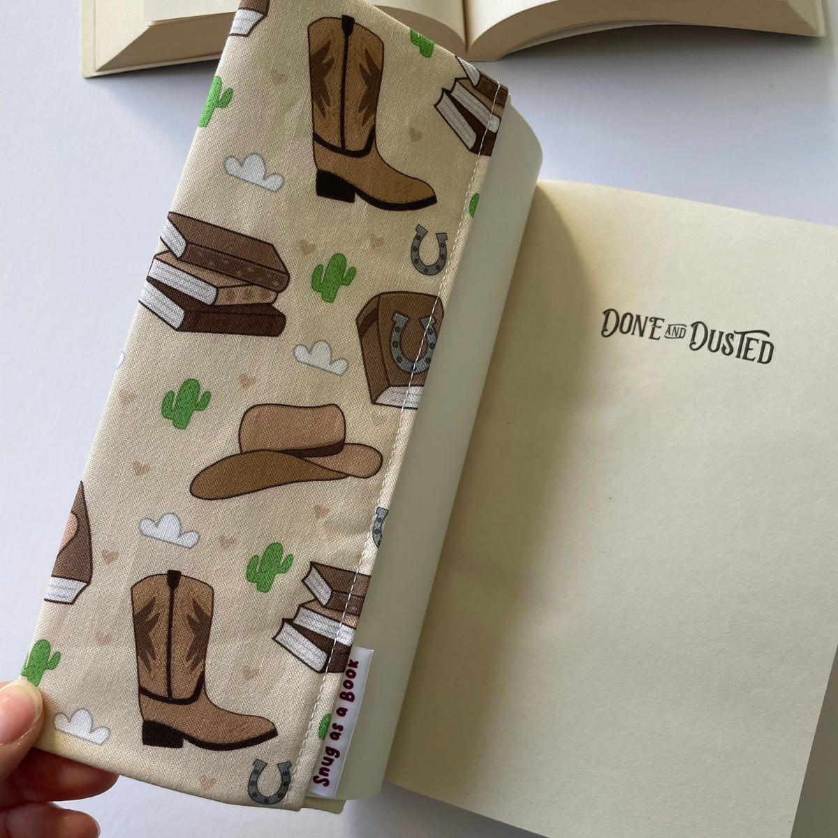 Cream Cowboy Romance Dust Jacket