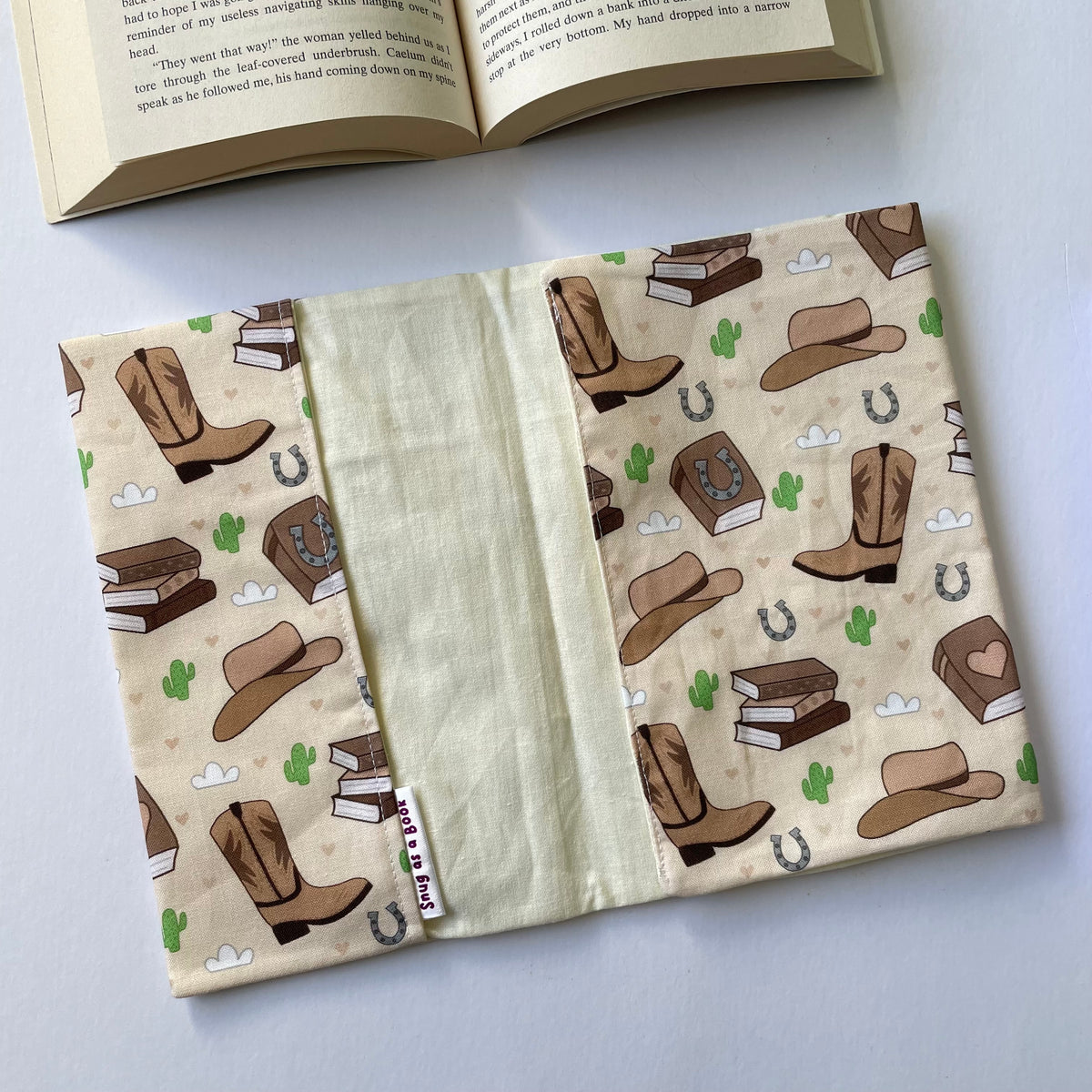 Cream Cowboy Romance Dust Jacket