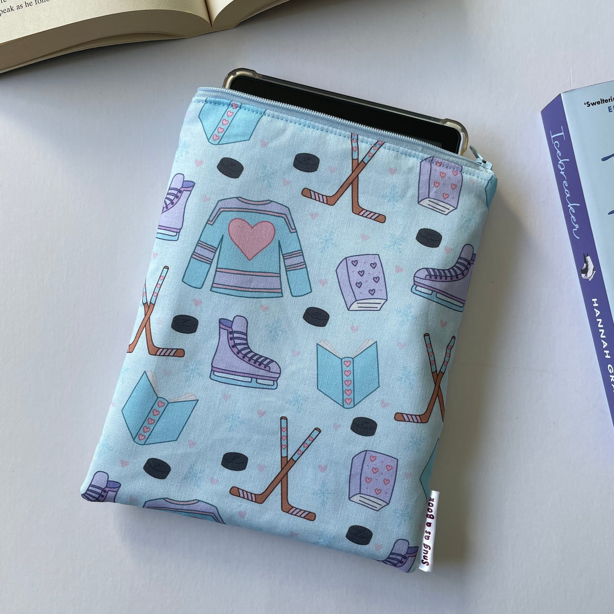 Ice Hockey Romance Kindle Sleeve
