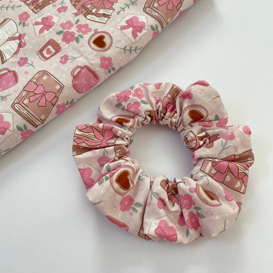 Books and Bows Scrunchie