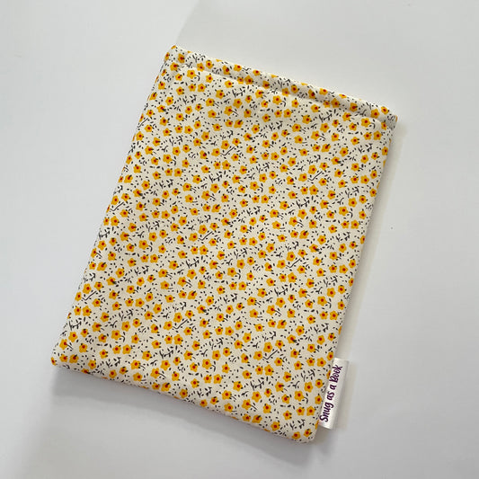 Yellow Flower Kindle Sleeve