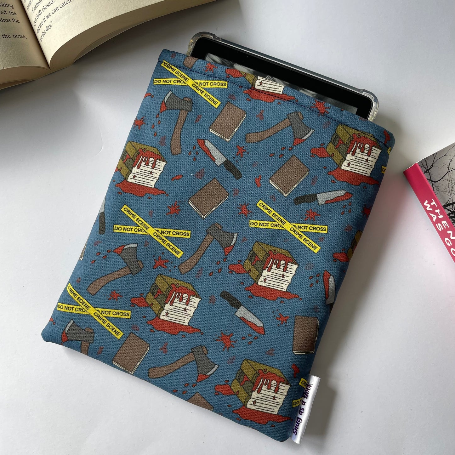 Blue Thriller Kindle Sleeve