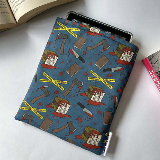 Blue Thriller Kindle Sleeve