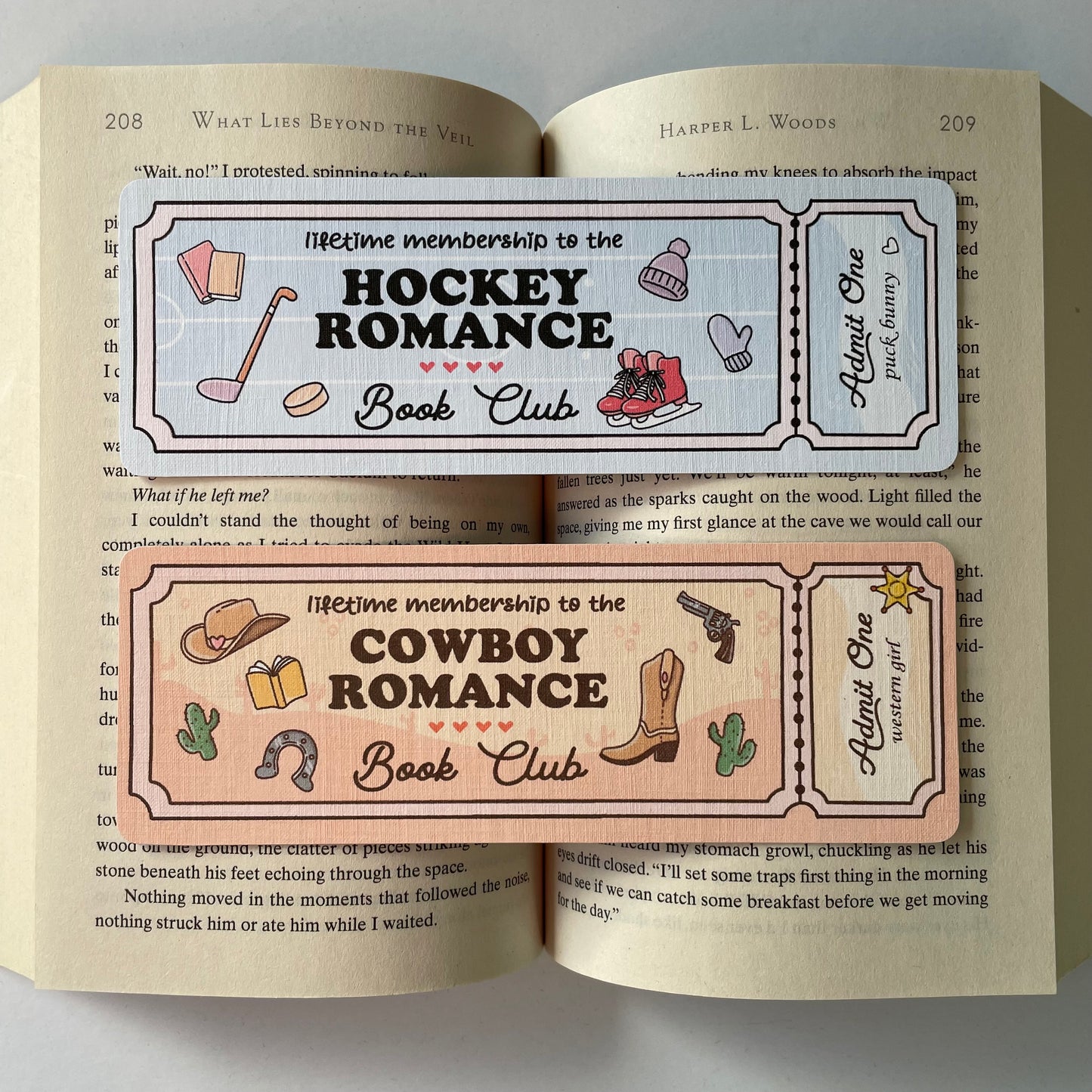 Genre Ticket Bookmark