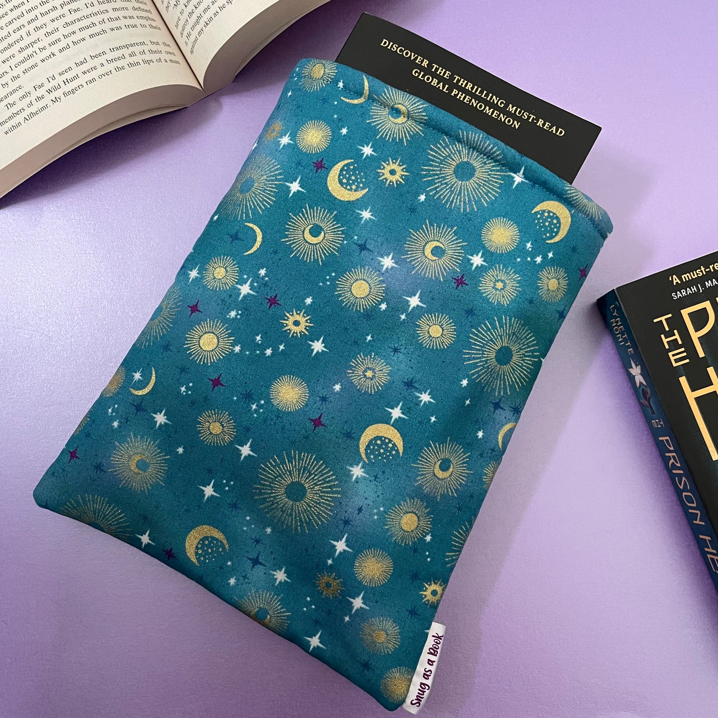 Blue Lunar Book Sleeve