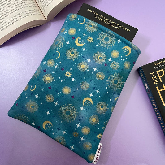 Blue Lunar Book Sleeve