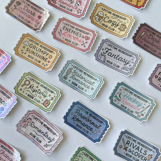 Trope Ticket Stickers