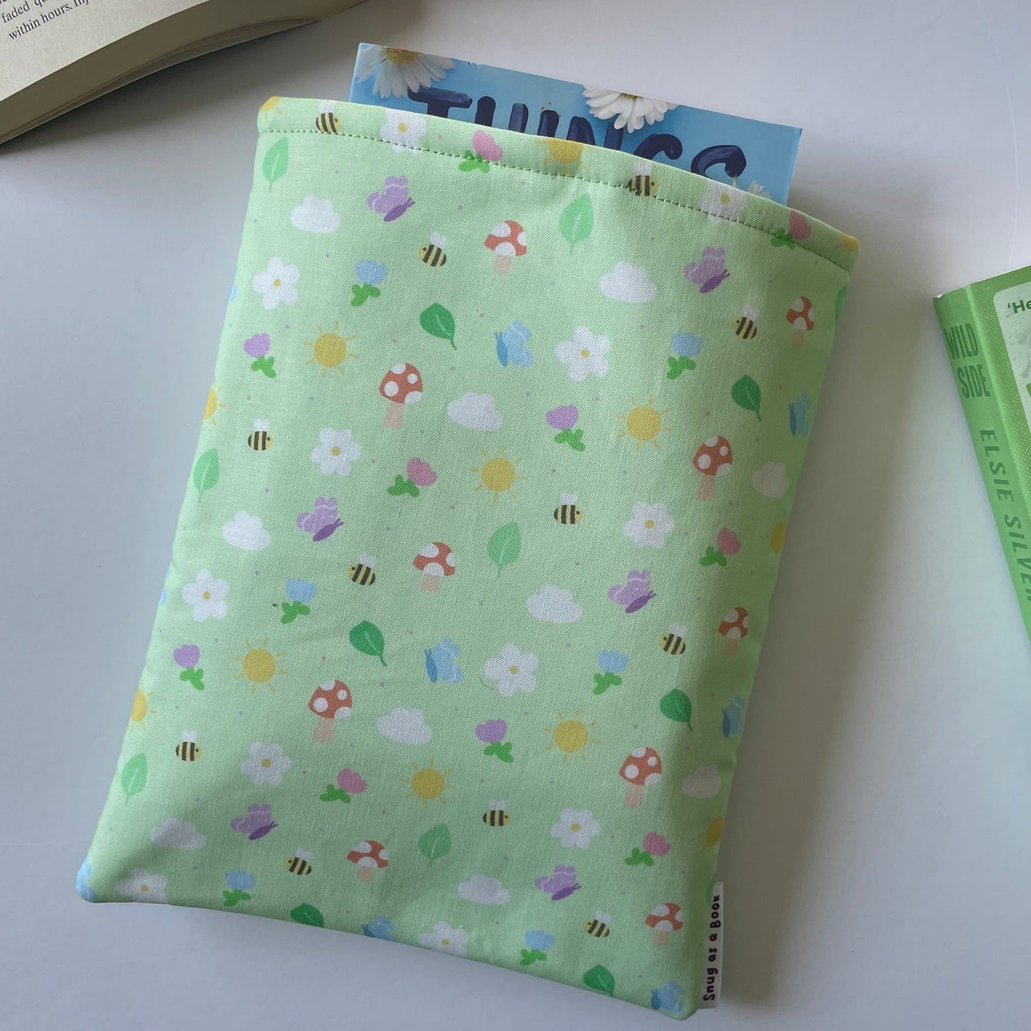 Spring Doodles Book Sleeve