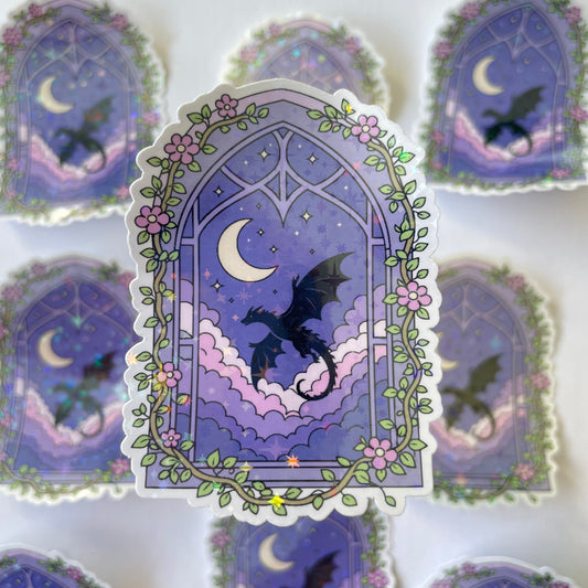 Flying Dragon Sticker
