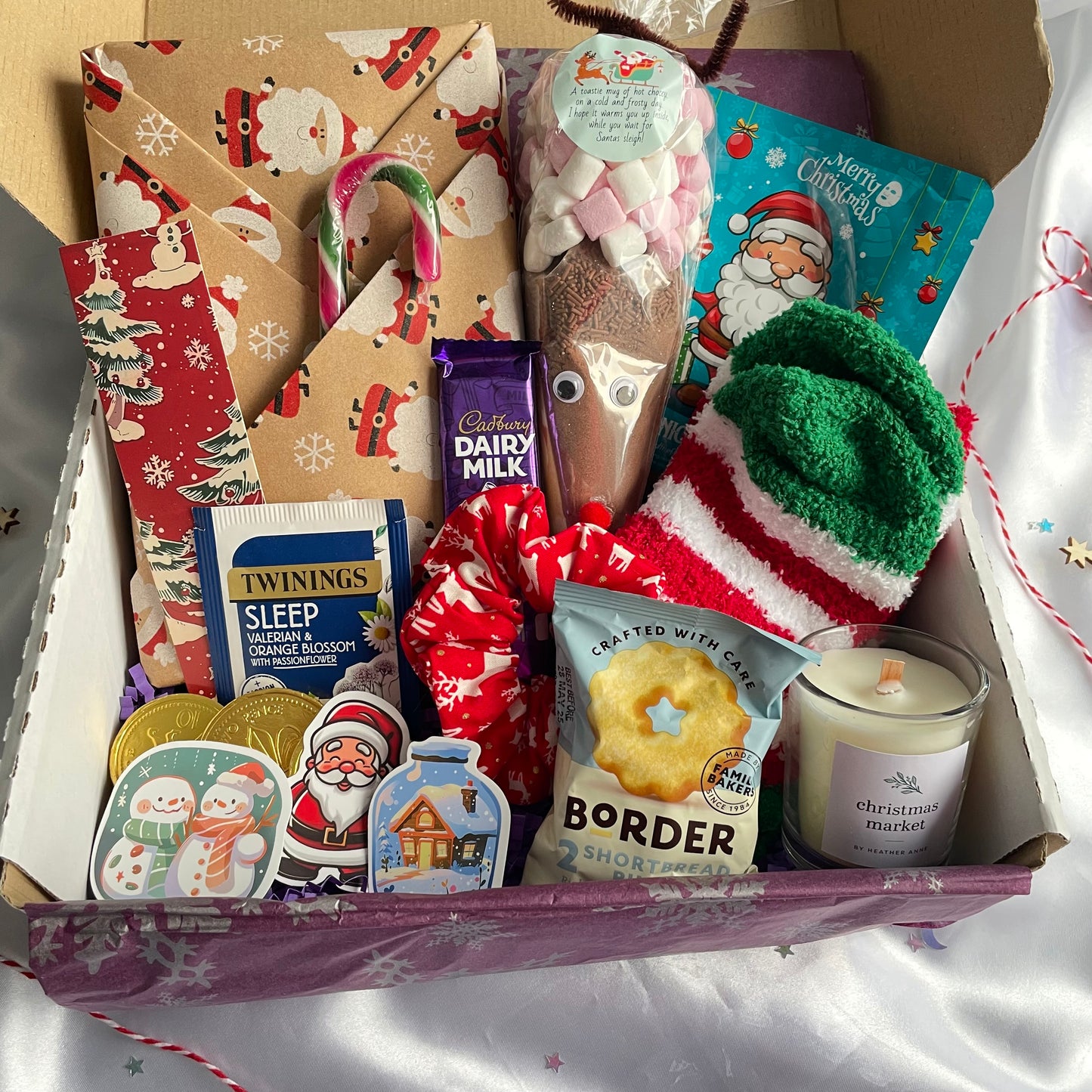 Christmas Themed Book Box