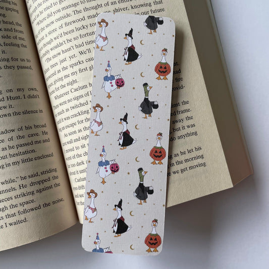 Halloween Goose Bookmark