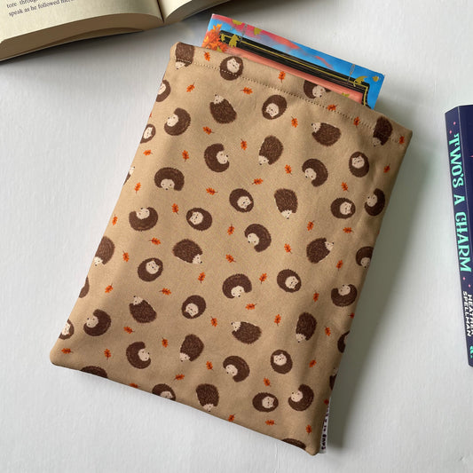 Hedgehog Book Sleeve