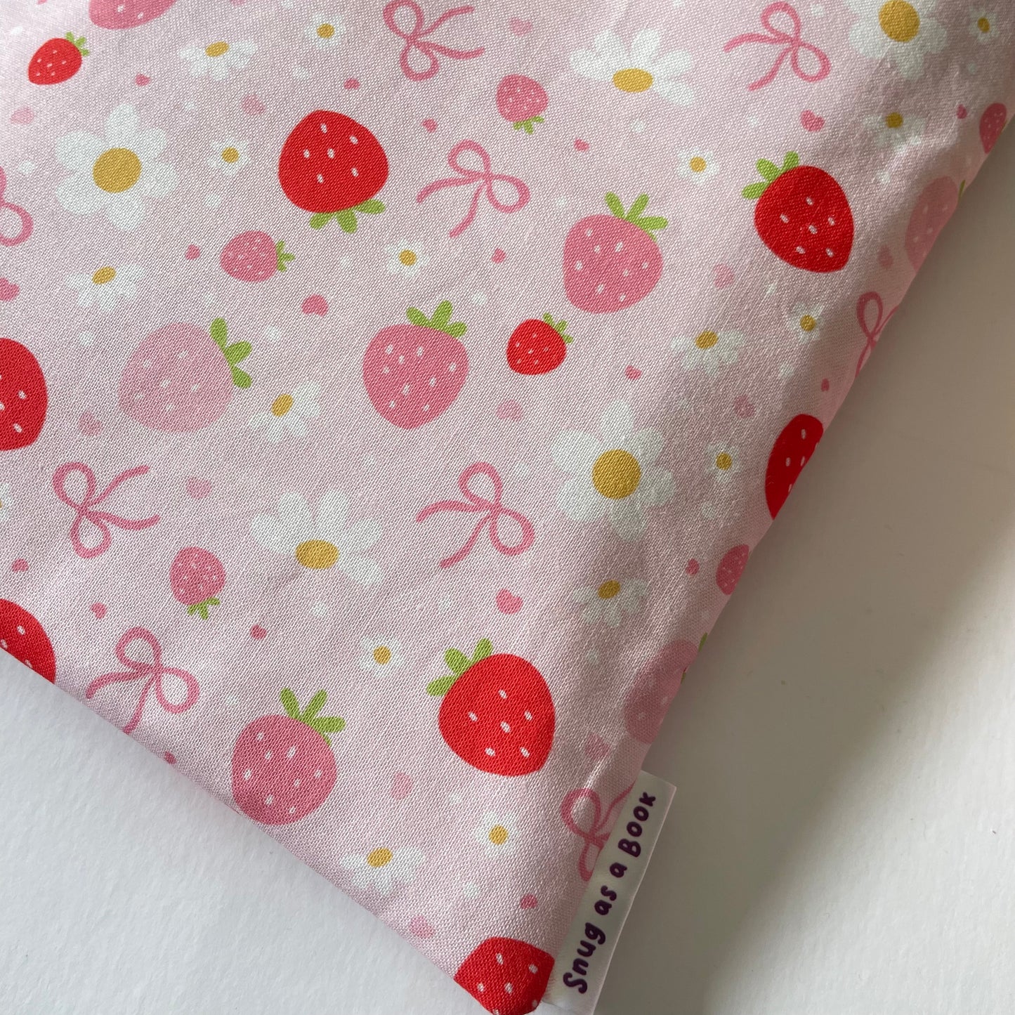 Strawberry Book Sleeve