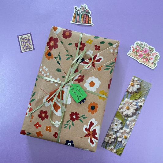 Blind date with fiction book: includes book, bookmarks and stickers