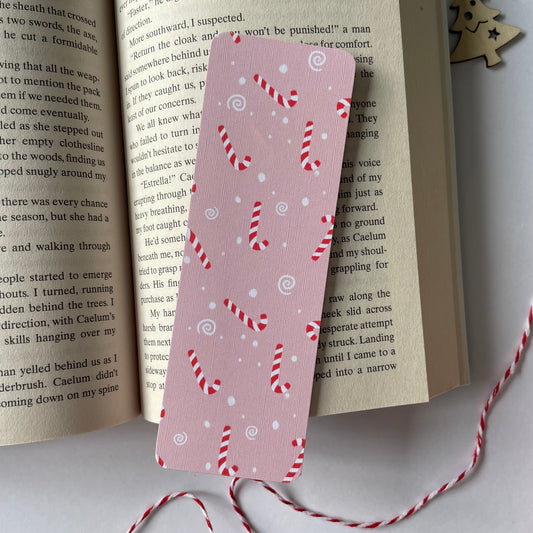 Candy Cane Bookmark