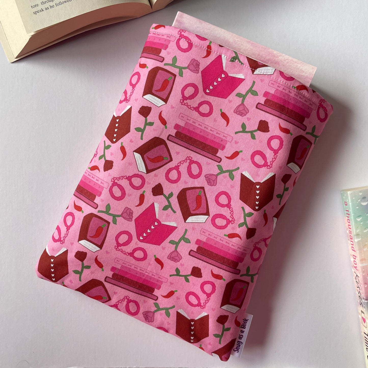 Spicy Romance Book Sleeve