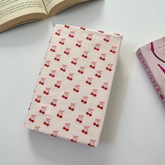 Cherry Fabric Dust Jacket